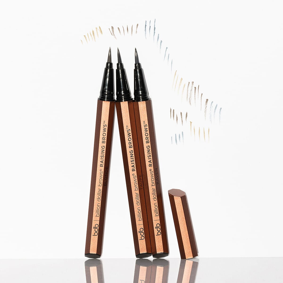 Billion Dollar Beauty Raising Brows Pen - Raven image number 5