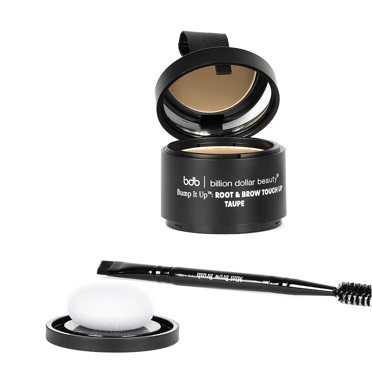 Billion Dollar Beauty Bump It Up Root & Brow Touch Up + Brow Gel Kit - Taupe image number 2