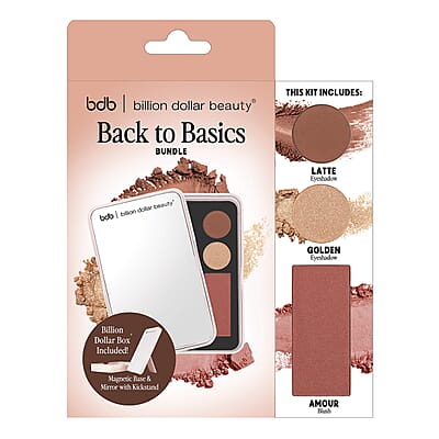 Billion Dollar Beauty Box -Latte Eyeshadow, Golden Eyeshadow, Amour Blush