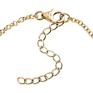 D'Joy Moissanite Bracelet in Vermeil Yellow Gold Over Sterling Silver (6.50-8.50In) 1.75 ctw