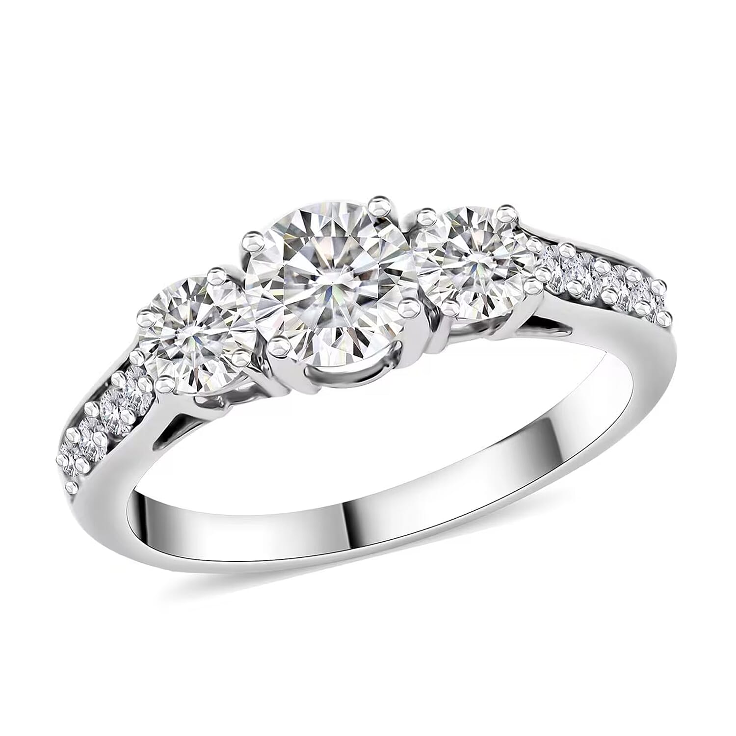 Platinum Over Sterling Silver / 10 - Product card gallery slide 1 (10177471217977)
