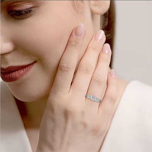 Platinum Over Sterling Silver / 10 - Product card gallery slide 2 (10177471217977)