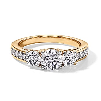 Yellow Gold Over Sterling Silver / 10 - Product card gallery slide 1 (9432107024639)