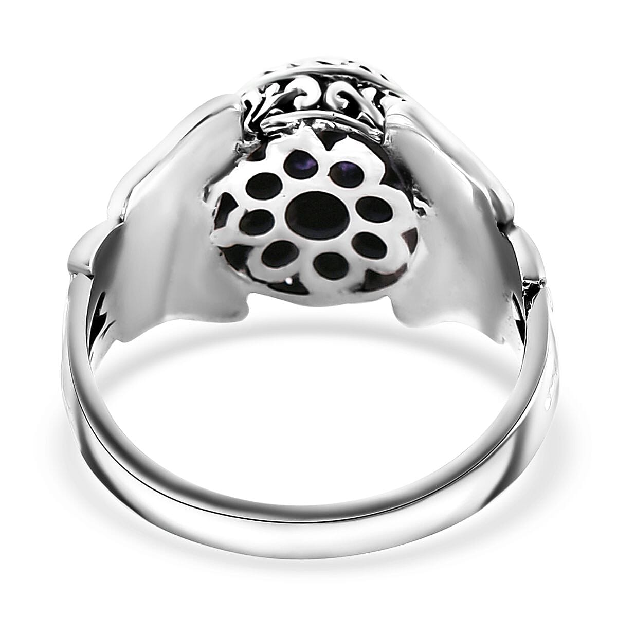 Bali Legacy Tanzanite Butterfly Ring in Sterling Silver (Size 9.0) 1.80 ctw image number 4