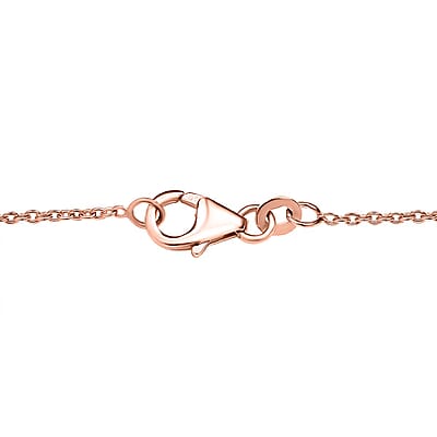 Luxoro 10K Rose Gold AAA Marropino Morganite and G-H I2 Diamond Daisy Floral Pendant without Chain 4.25 Grams 3.45 ctw