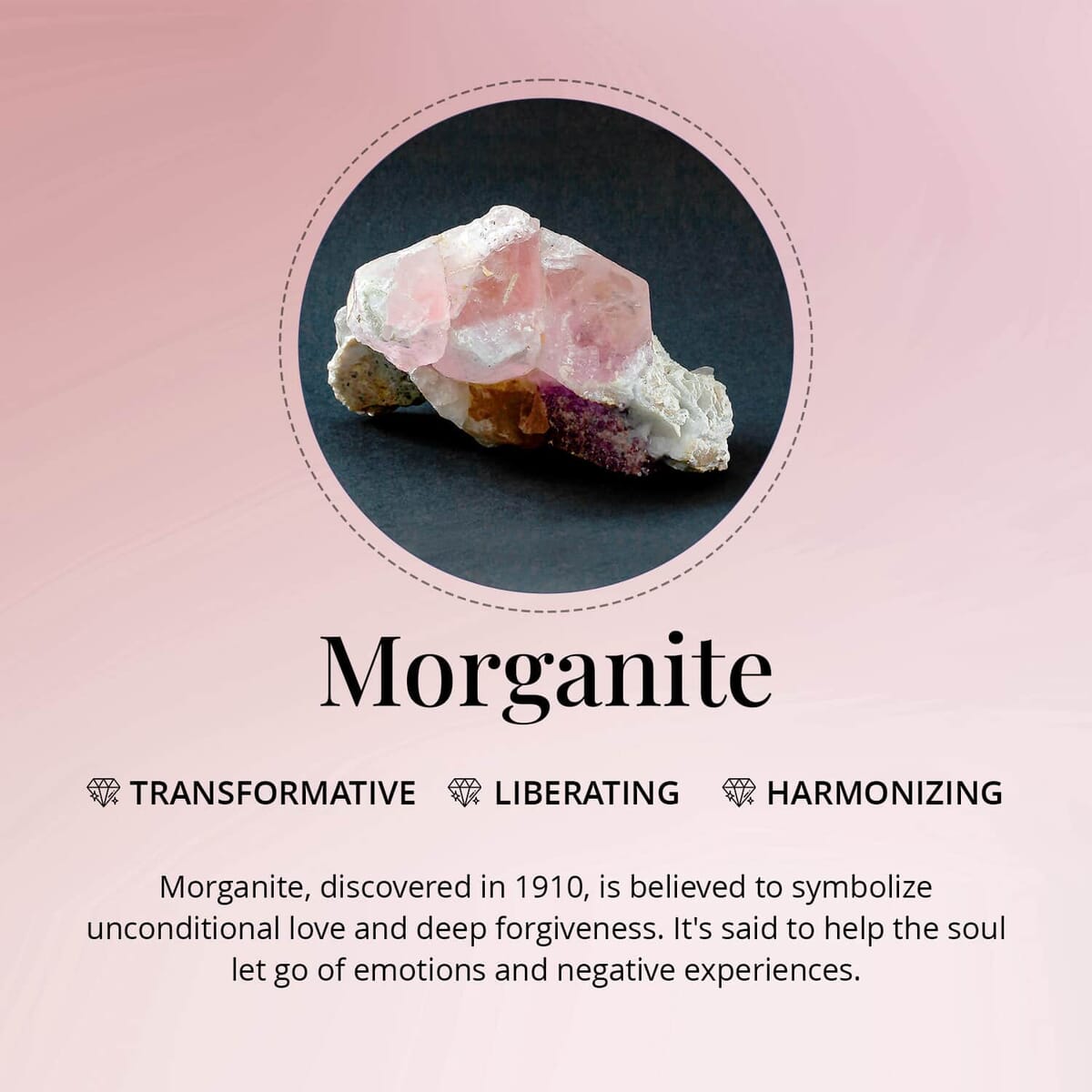 Certified & Appraised Luxoro AAA Marropino Morganite and G-H I2 Diamond 4.40 ctw Ring in 10K Rose Gold (Size 8.5) 4.10 Grams image number 6