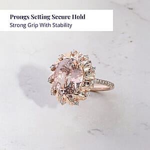 Modani 14K Yellow, White and Rose Gold Natural Yellow and White Diamond Ring (Size 7.0) 5.10 Grams 1.75 ctw