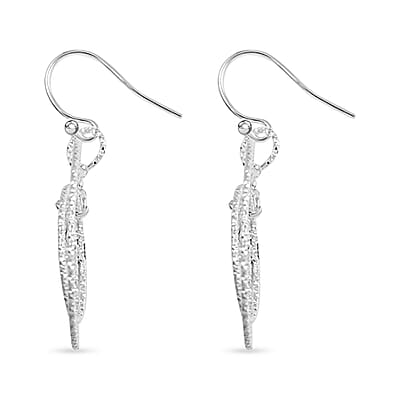 Sterling Silver Concentric Circle Hoop Earrings 2.90 Grams