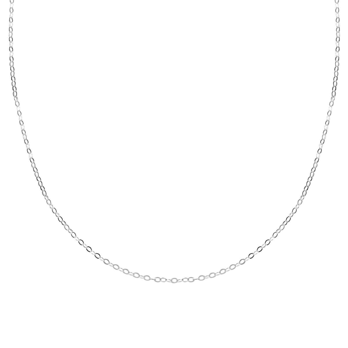 Sterling Silver Link Chain Necklace 18-24 Inches 2.20 Grams image number 0