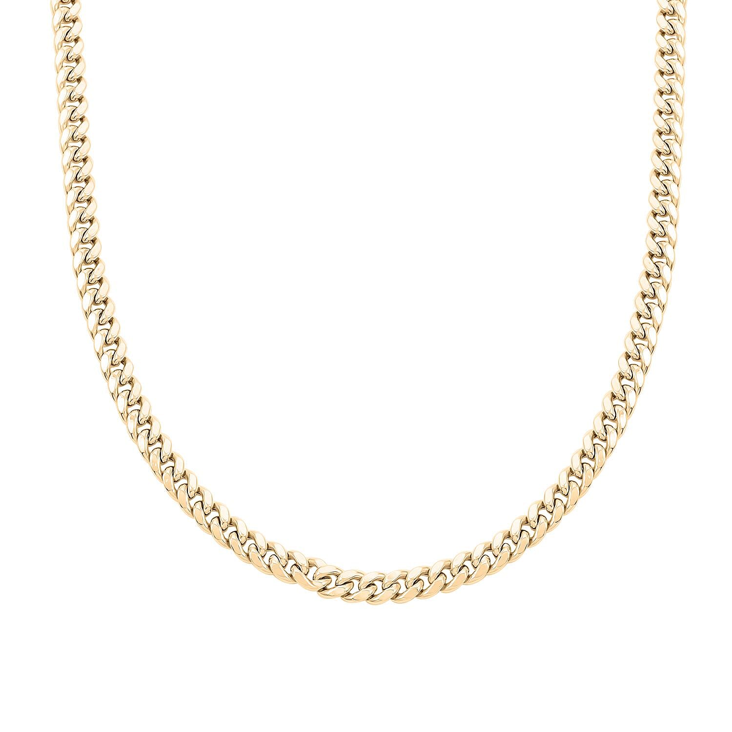 10K Yellow Gold 6.7mm Miami Cuban Chain Necklace 24 Inches 29.50 Grams