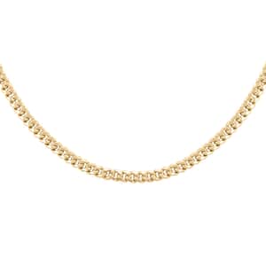 10K Yellow Gold 4.5mm Miami Cuban Chain Necklace 24 Inches 13.40 Grams
