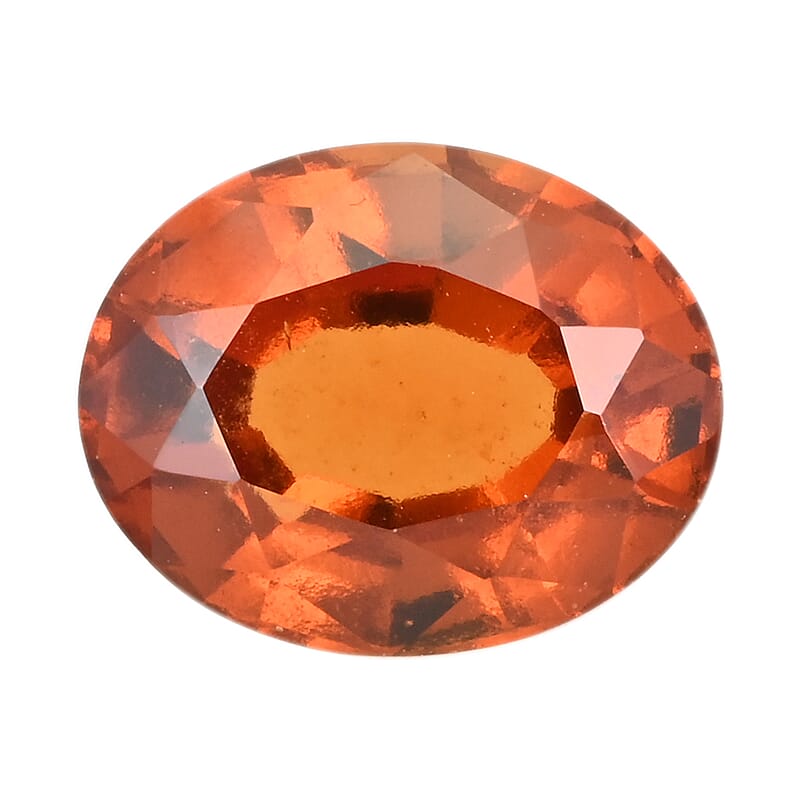 AAAA Tanzanian Honey Garnet (Ovl 11x9 mm) 3.00 ctw Loose Gemstone