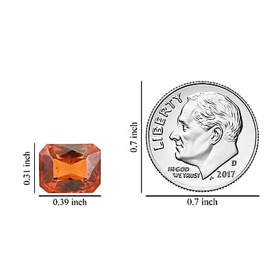 AAAA Tanzanian Honey Garnet (Oct 10x8 mm) 3.00 ctw Loose gemstone