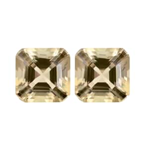 Asscher Cut AAAA Turkizite Set of 2 (Oct 7 mm) 4.00 ctw