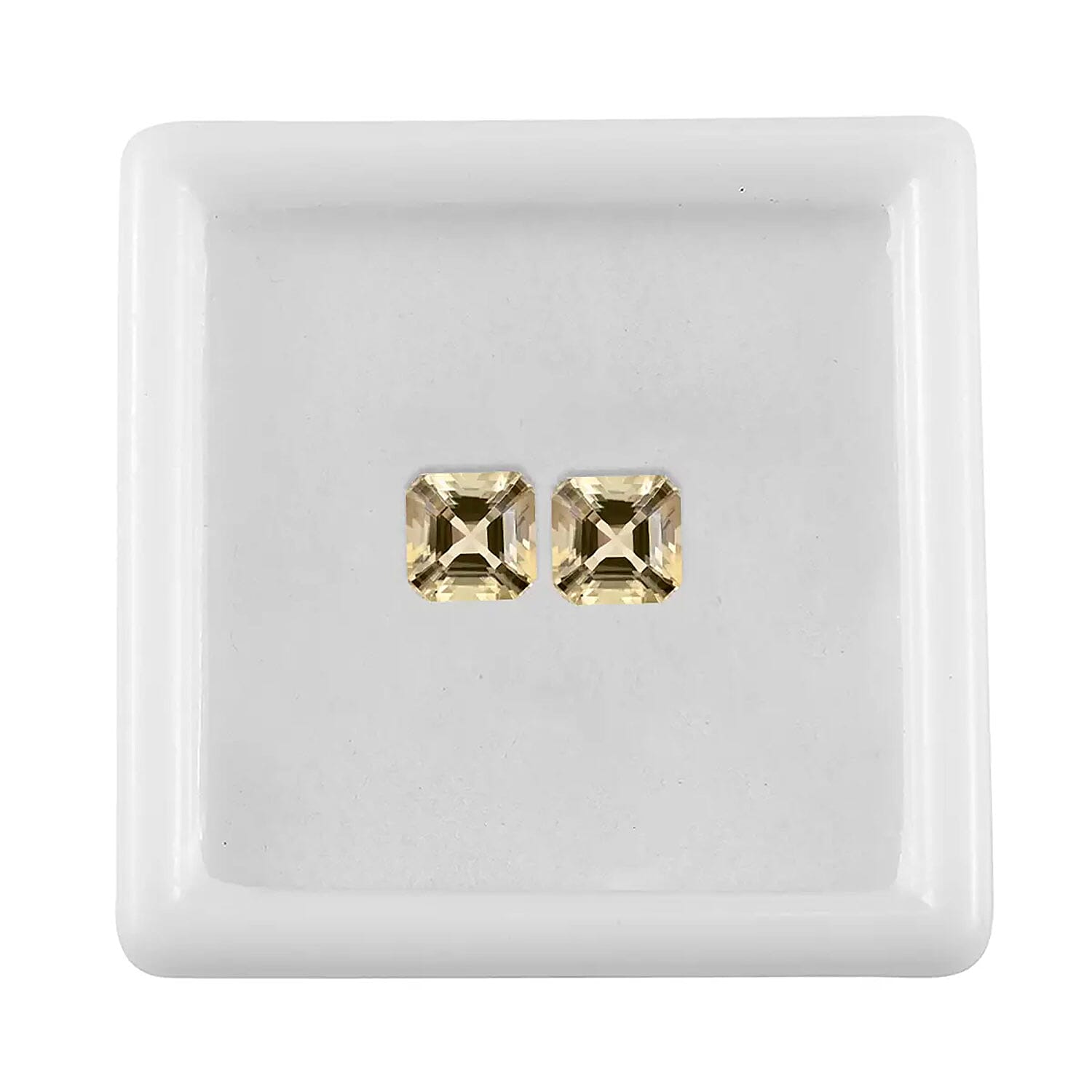Asscher Cut AAAA Turkizite Set of 2 (Oct 7 mm) 4.00 ctw