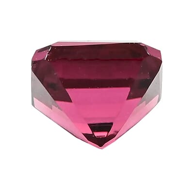 Asscher Cut AAAA Ouro Fino Rubellite (Oct 6 mm) 1.20 ctw