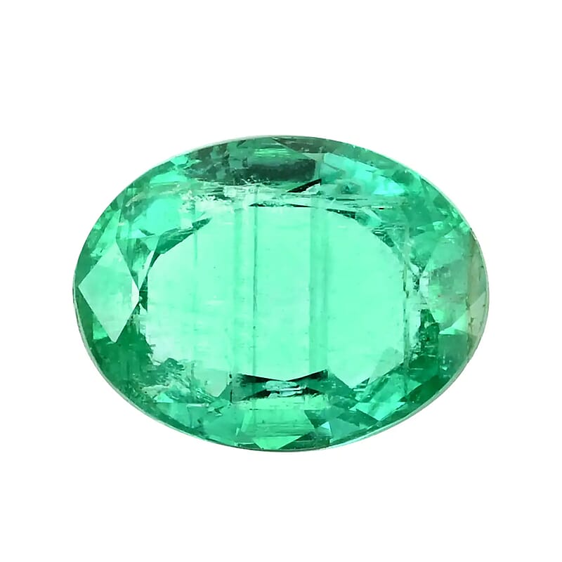 AAA Kagem Zambian Emerald (Ovl 8.5x6.5 mm) 1.30 ctw