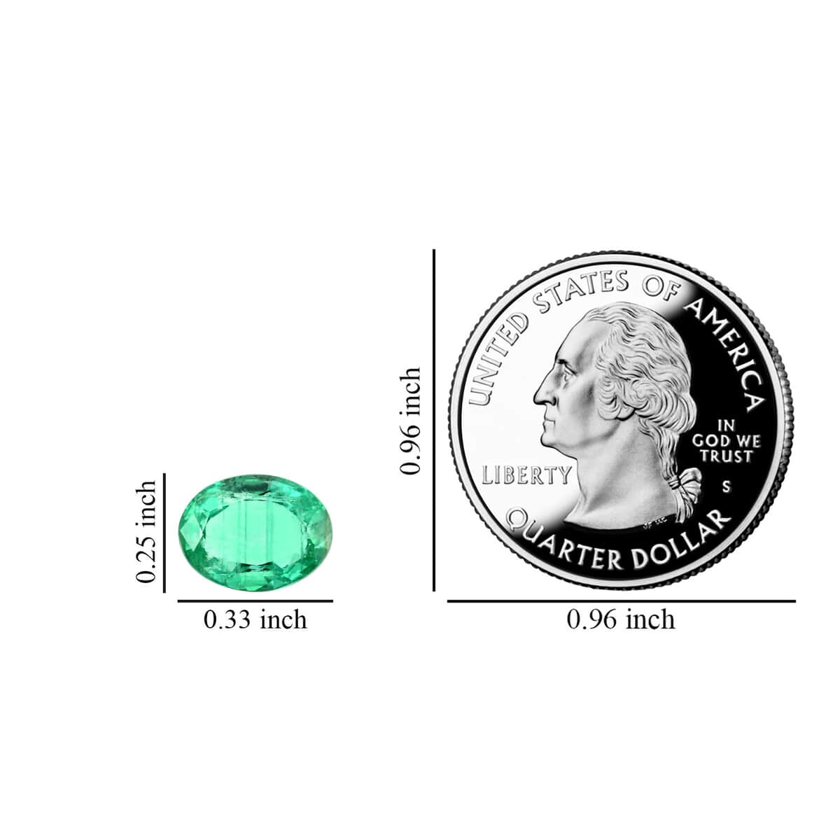 AAA Kagem Zambian Emerald (Ovl 8.5x6.5 mm) 1.30 ctw image number 4