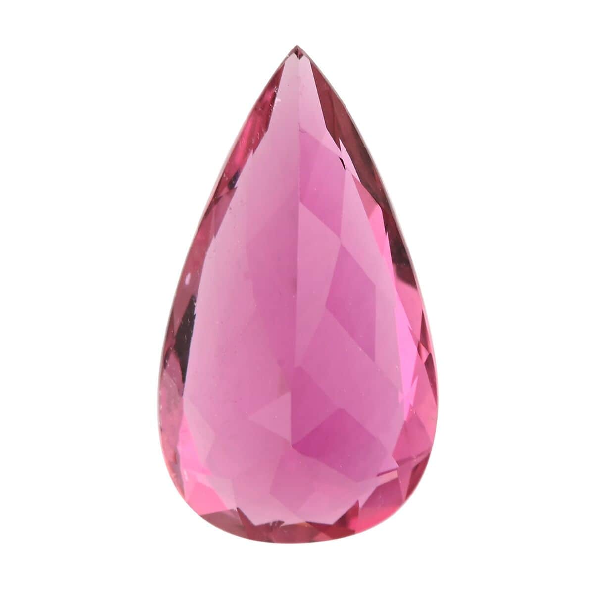 Certified & Appraised AAAA Pink Purplish Tourmaline (Pear Free Size) 3.00 ctw image number 1