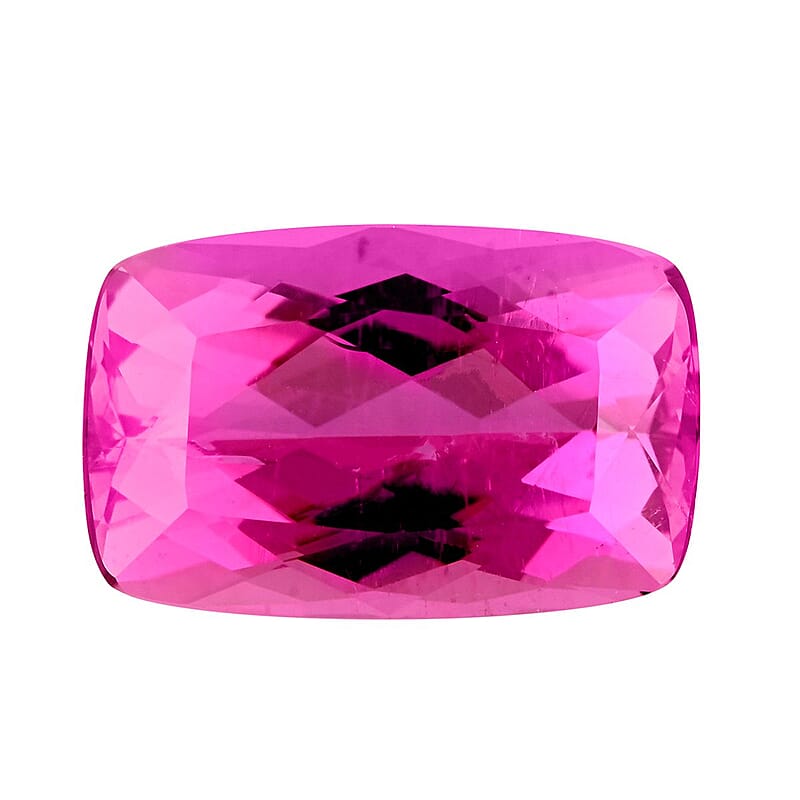 Certified & Appraised AAAA Pink Purplish Tourmaline (Cush Free Size) 3.00 ctw