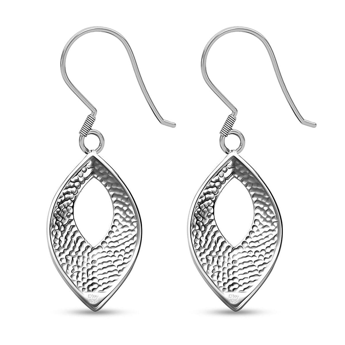 D'Joy Filigree Earrings in Sterling Silver 5.40 Grams