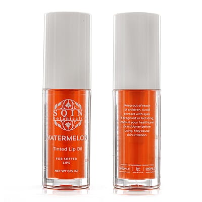 Set of 6 Lip Balm and Lip Oils - Mango, Strawberry & Passionfruit - 10ml