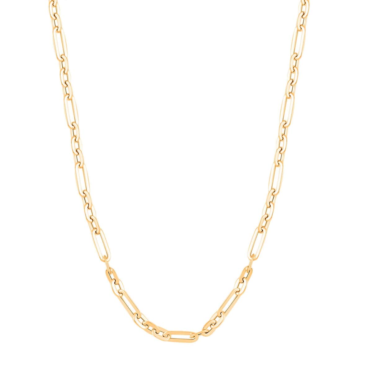 Italian 10K Yellow Gold Figaro Necklace 18-20 Inches 4.7 Grams image number 0