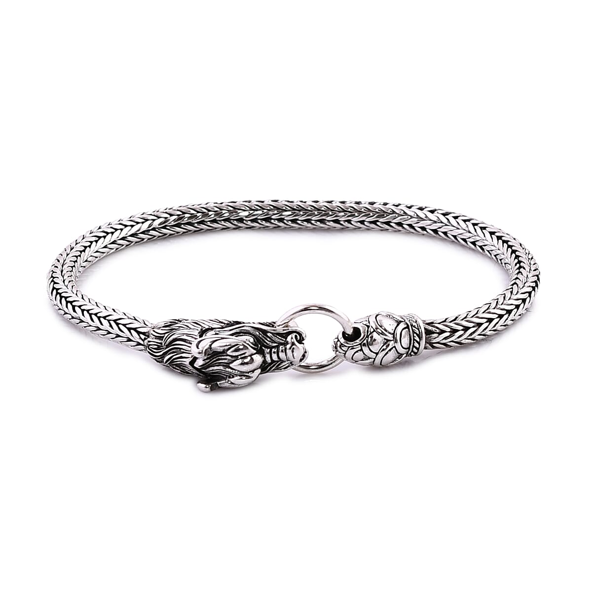 Bali Legacy Tulang Naga Dragon Bracelet in Sterling Silver (8.00 In) 19.70 Grams image number 0