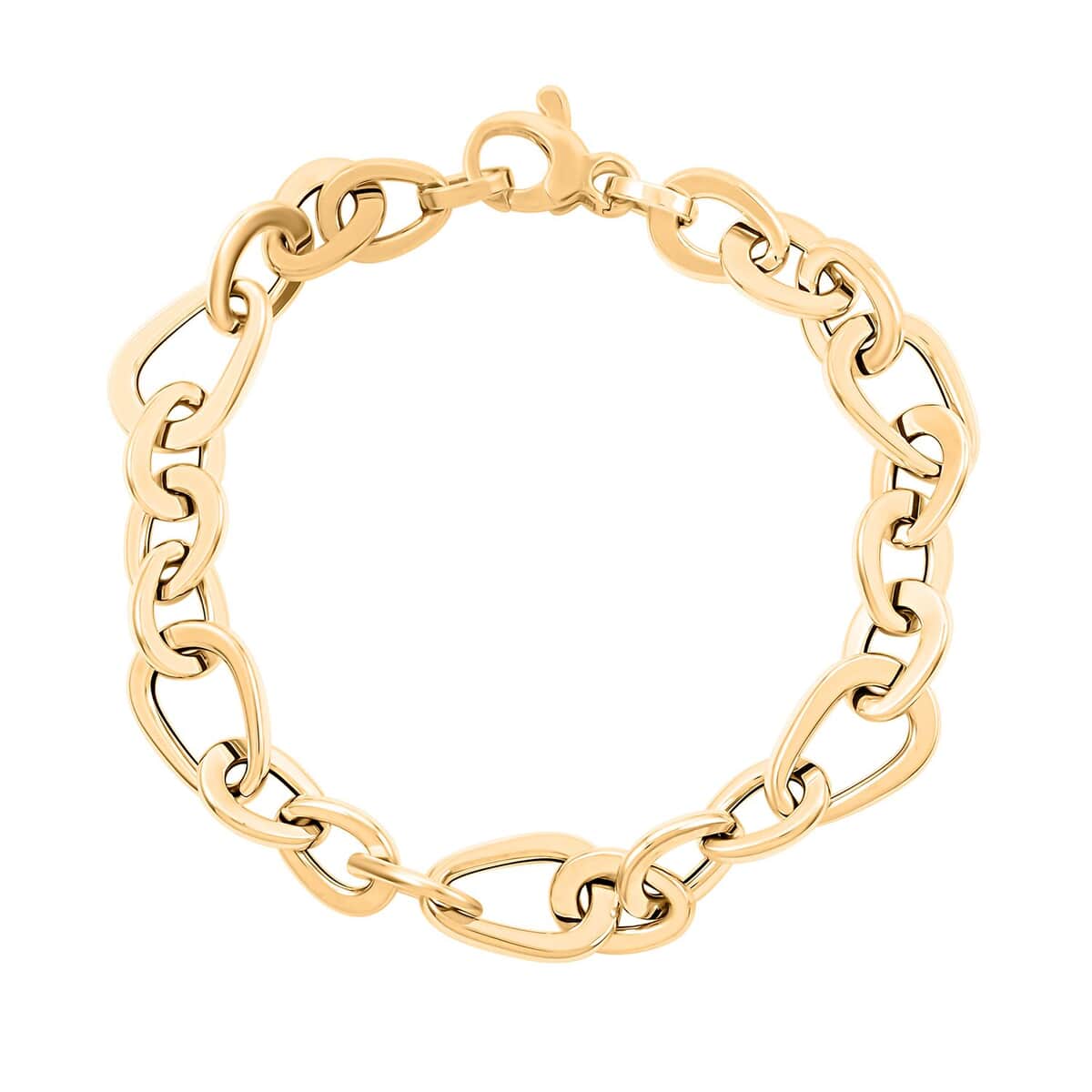 Italian Goccia Oro Bracelet in 10K Yellow Gold (7.50 In) 5.63 Grams image number 0