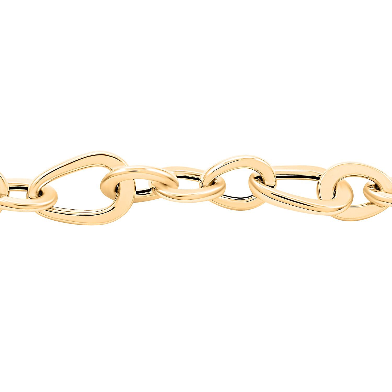 Italian Goccia Oro Bracelet in 10K Yellow Gold (7.50 In) 5.63 Grams