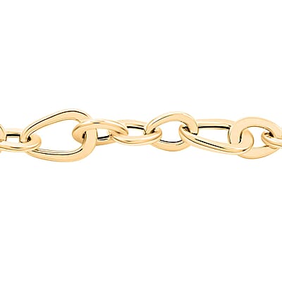 Italian Goccia Oro Bracelet in 10K Yellow Gold (7.50 In) 5.63 Grams