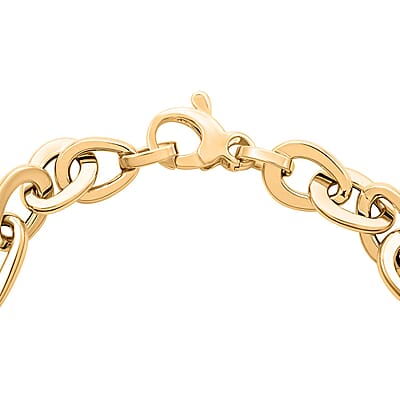 Italian Goccia Oro Bracelet in 10K Yellow Gold (7.50 In) 5.63 Grams