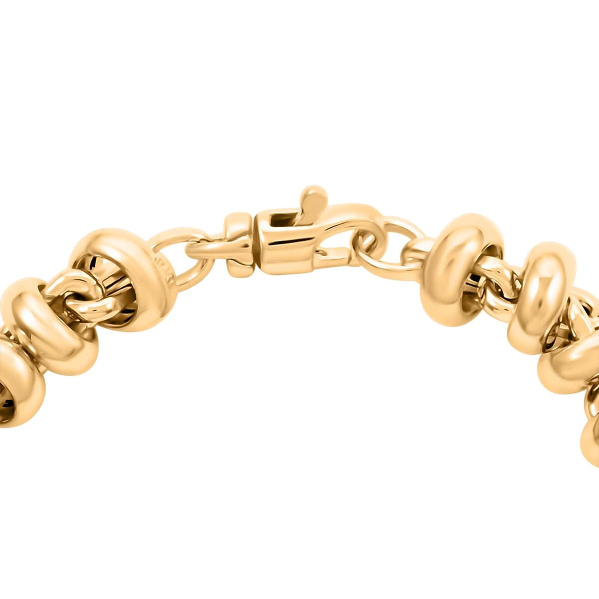 Italian Rolo Bracelet in 10K Yellow Gold (7.50 In) 8.82 Grams image number 3