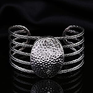Bali Legacy Sterling Silver Cuff Bracelet (7.25 In) 41.85 Grams