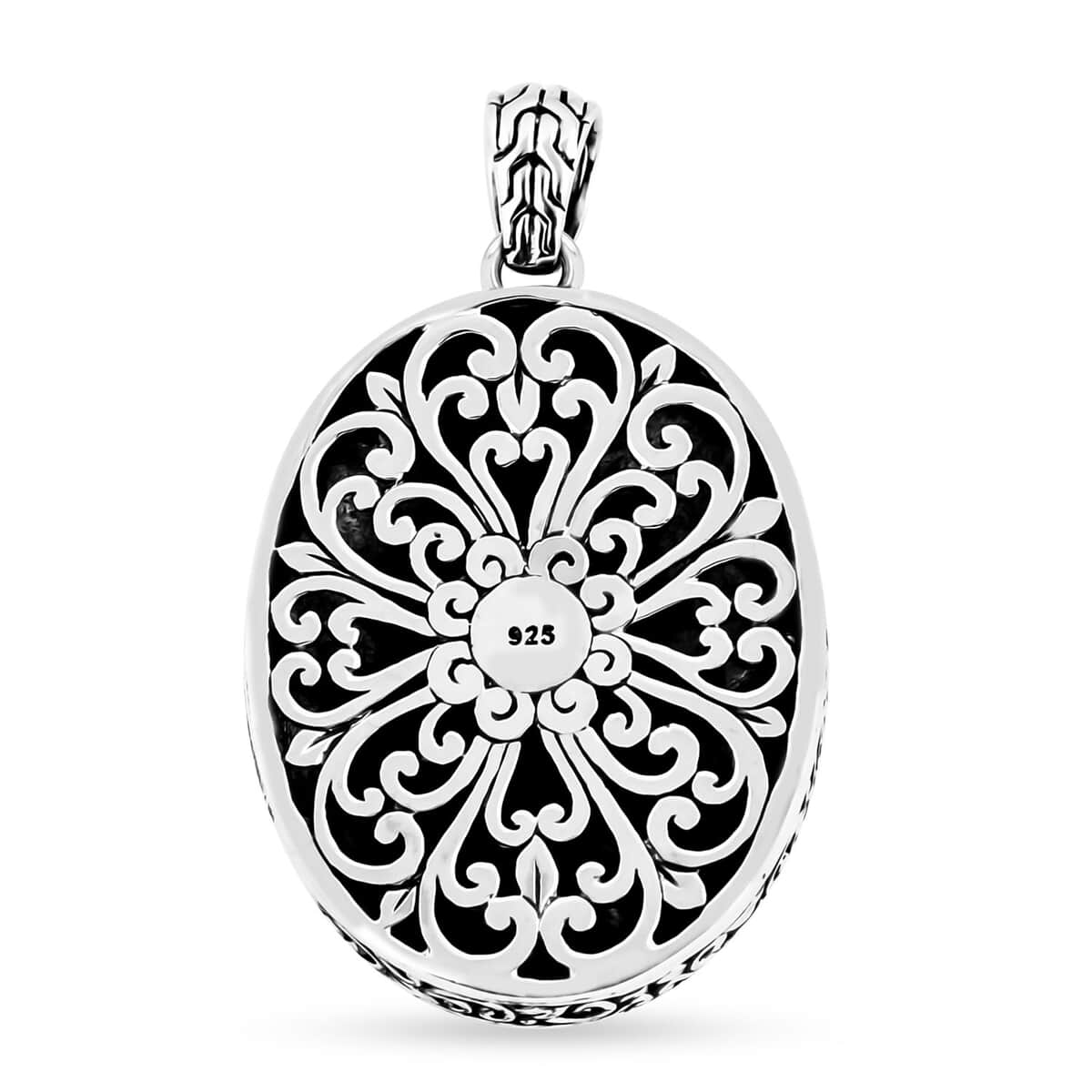 Bali Legacy Sterling Silver Pendant 14.15 Grams image number 4