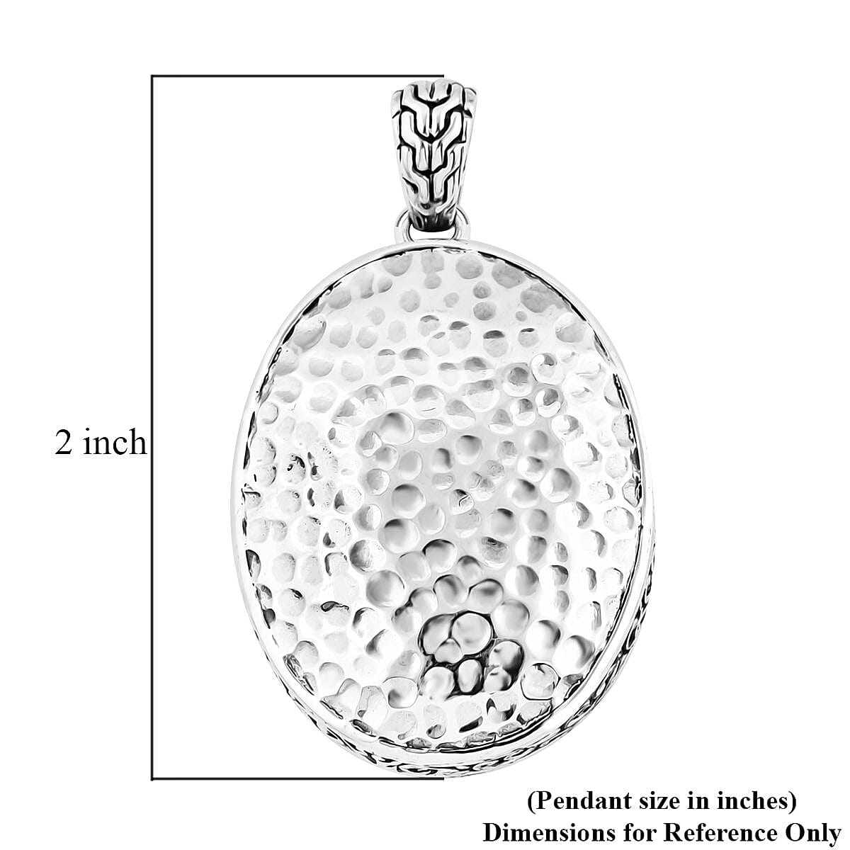 Bali Legacy Sterling Silver Pendant 14.15 Grams