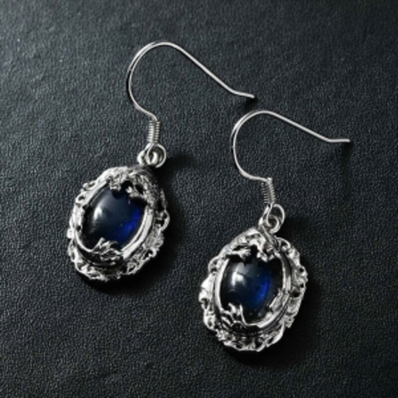 Labradorite Fancy 14.04 ctw Earrings in Rhodium Over Sterling Silver