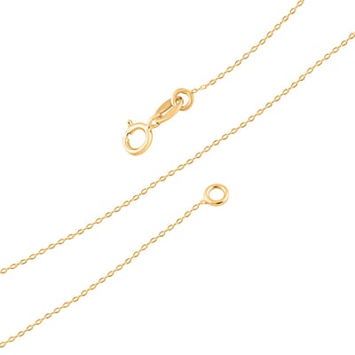 Italian 14K Yellow Gold Grad Bella Beads Necklace 18-20 Inches 0.80 Grams
