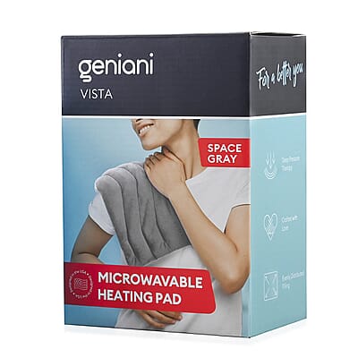 Closeout Geniani Gray Microwavable Heating Pad