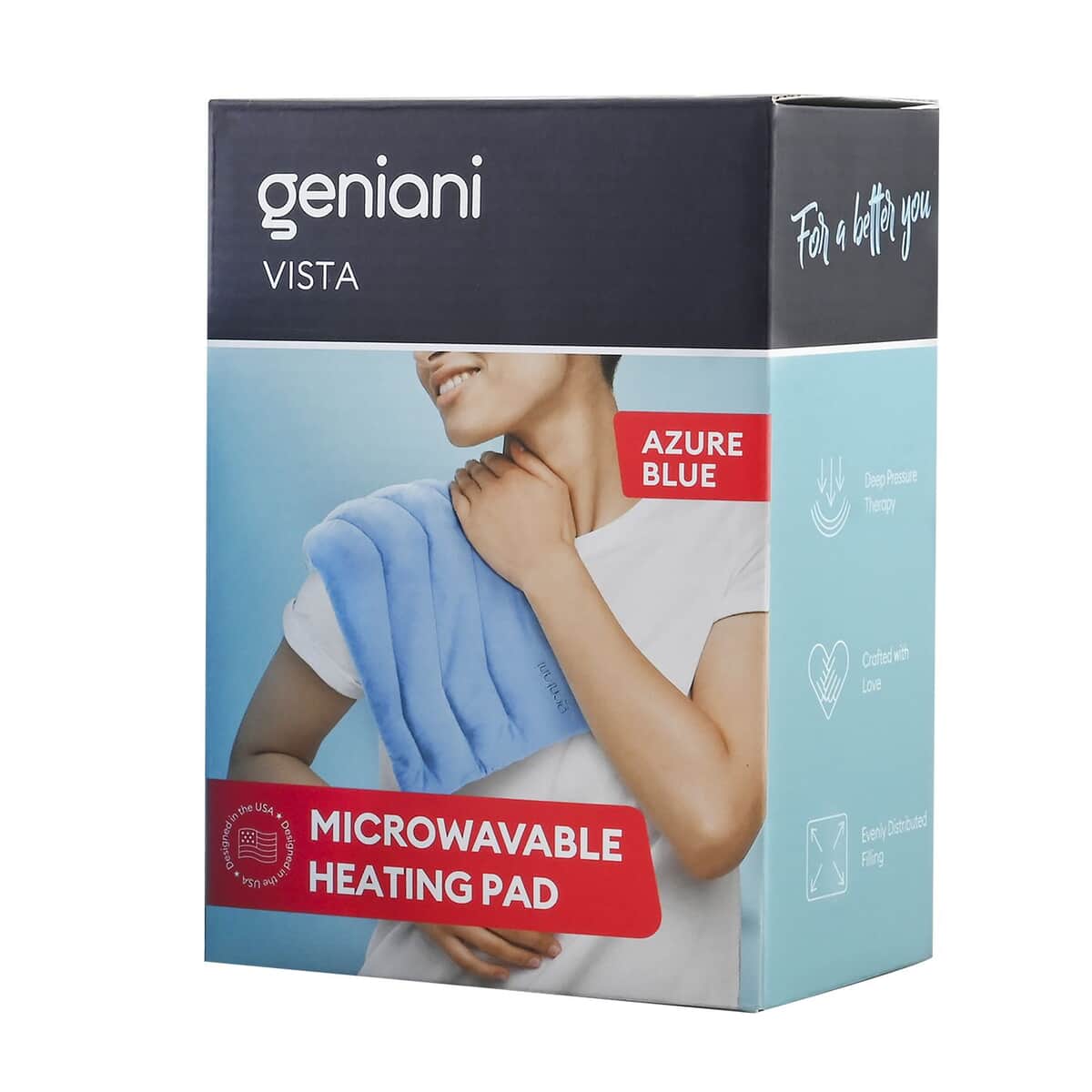 Geniani Blue Microwavable Heating Pad image number 0
