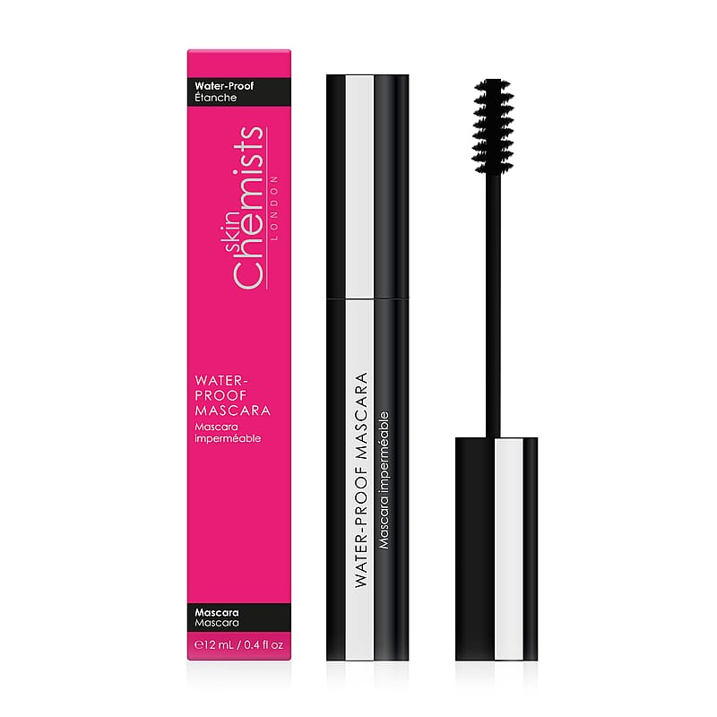 SkinChemists Waterproof Mascara with Nourishing Argan Oil and Vitamin E (0.4 oz)