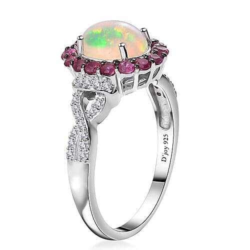 Ethiopian Welo Opal & Niassa Ruby / 10 - Product card gallery slide 4 (9432156897535)