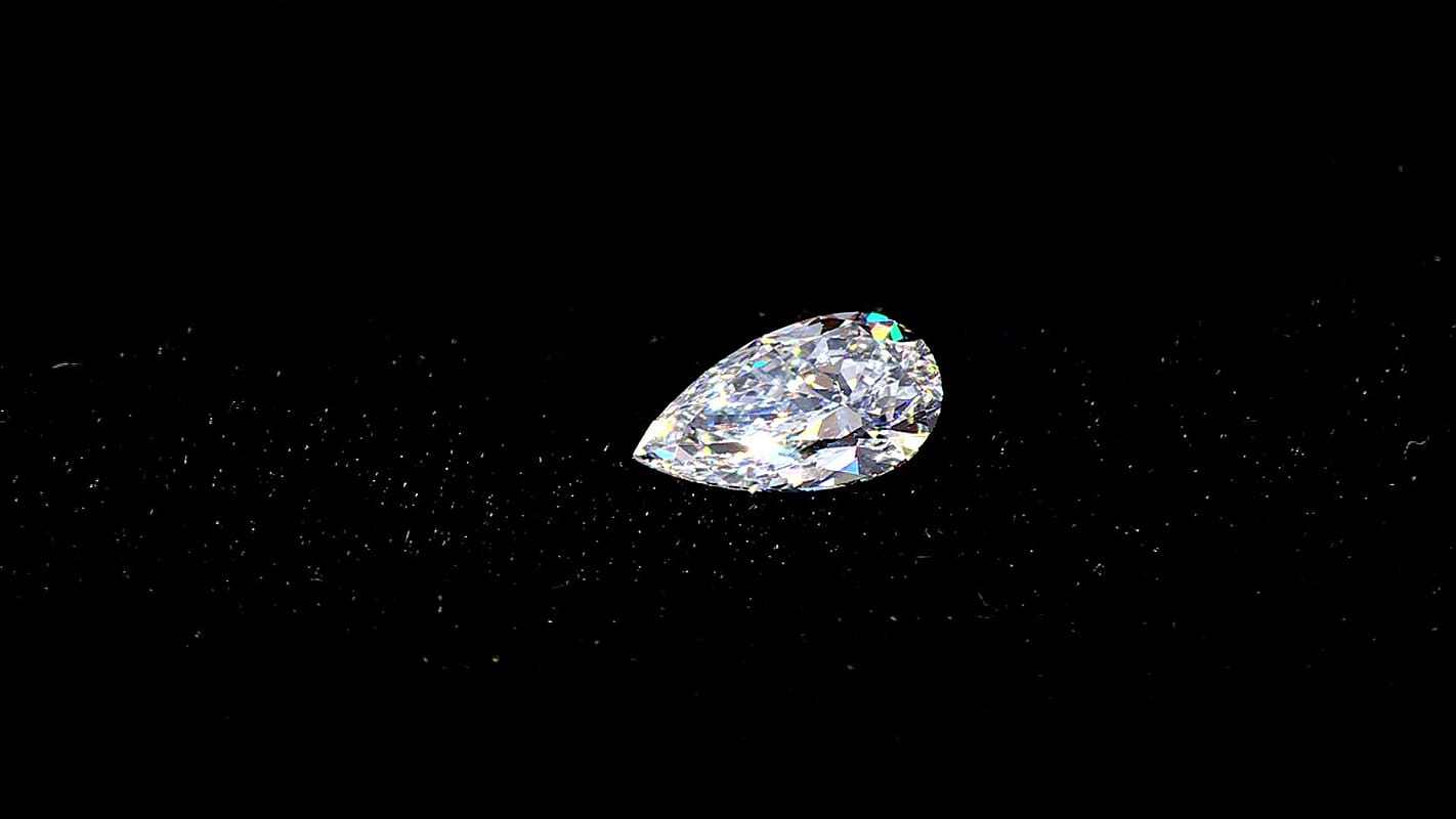 IGI Certified Luxuriant Lab Grown Diamond (Pear) (E-F, VS) 1.00 ctw