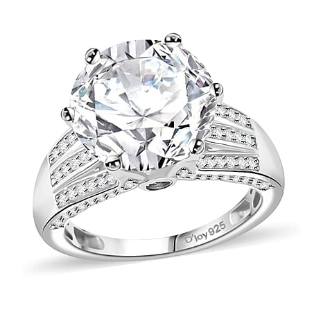 Moissanite & Ceylon Blue Sapphire / 10 - Product card gallery slide 1 (10177483407673)