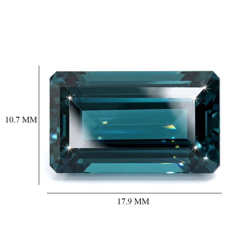 Certified and Appraised AAAA Monte Belo Indicolite (Oct 17.9x10.7 mm) 13.23 ctw
