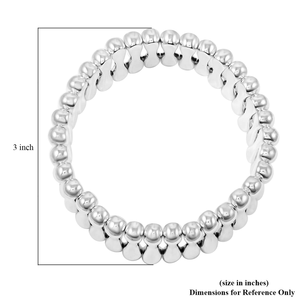 Fancy Link Bracelet in Sterling Silver (7.50 In) 20.50 Grams image number 2