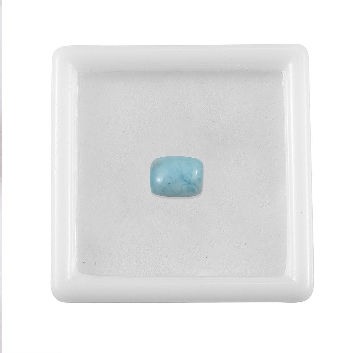 Larimar (Cush 8x6 mm) 1.52 ctw Loose Gemstone