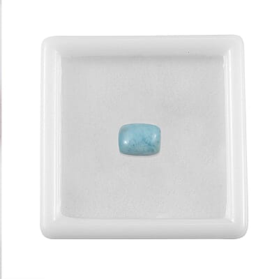 Larimar (Cush 8x6 mm) 1.52 ctw Loose Gemstone