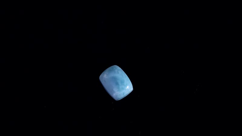AA Larimar (Cush 8x6 mm) 1.50 ctw Loose Gemstone