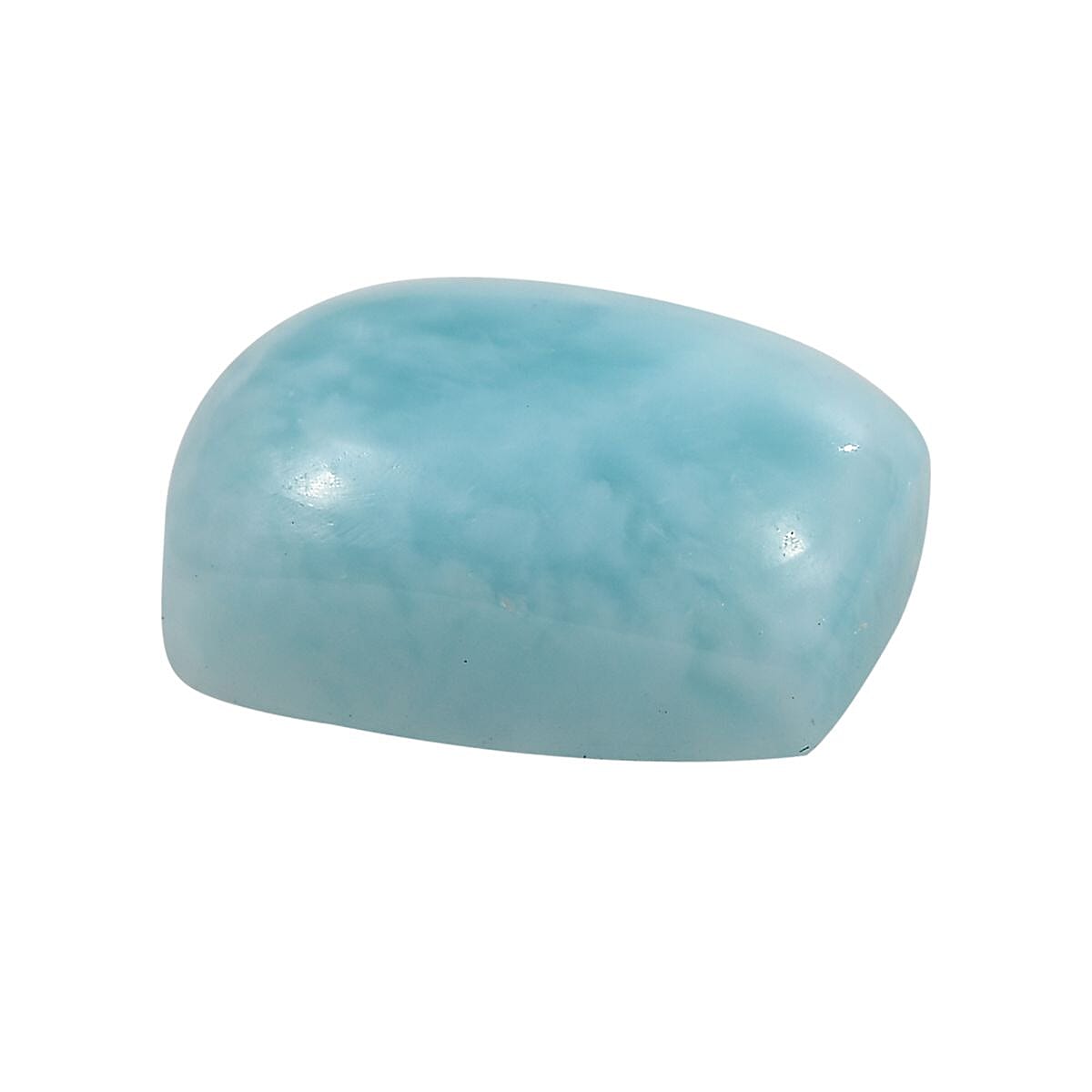 AA Larimar (Cush 8x6 mm) 1.50 ctw Loose Gemstone image number 2